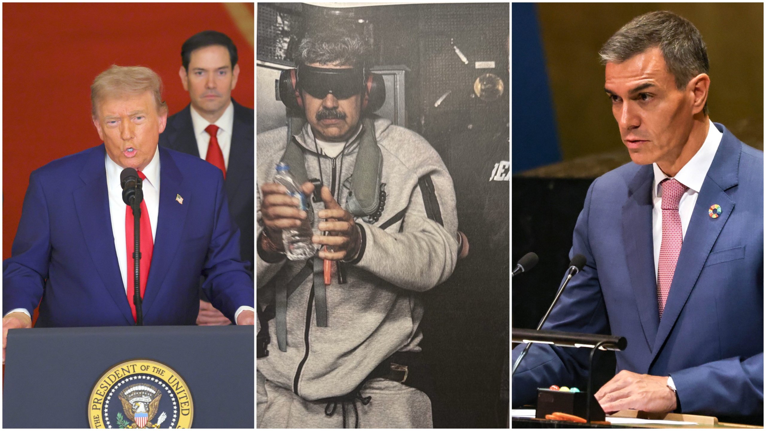 Spain’s Pedro Sanchez blasts Trump’s Venezuela strikes as ‘violation of international law’ after Maduro is captured