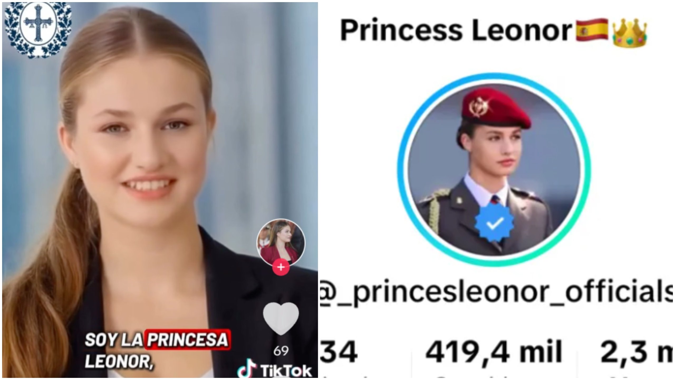 Warning in Spain over bogus TikTok scam using AI clips of Princess Leonor to swindle victims out of cash