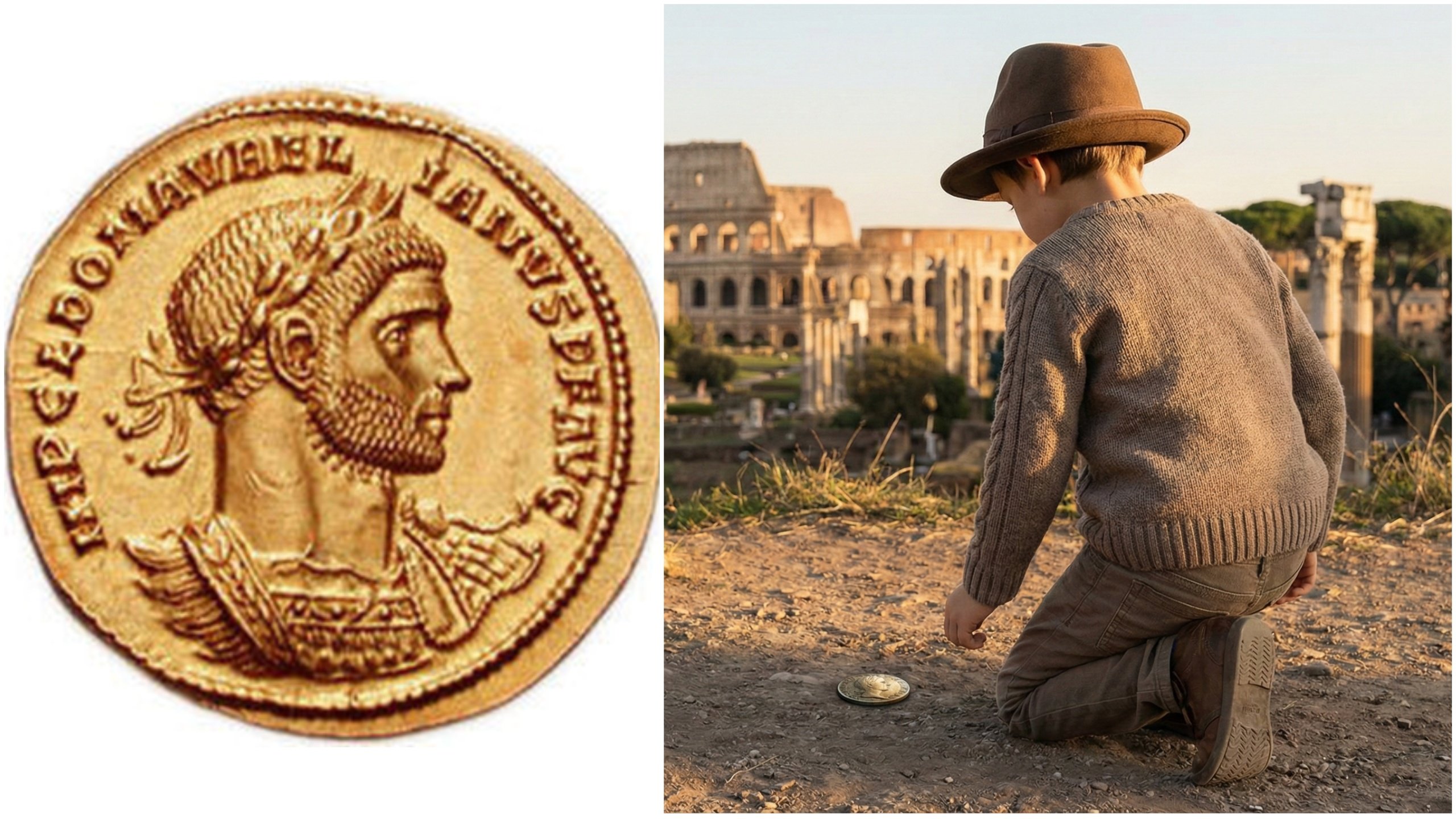 The Spanish Indiana Jones: How a ten-year-old boy from Granada became a hero in Italy after unearthing rare Roman coin