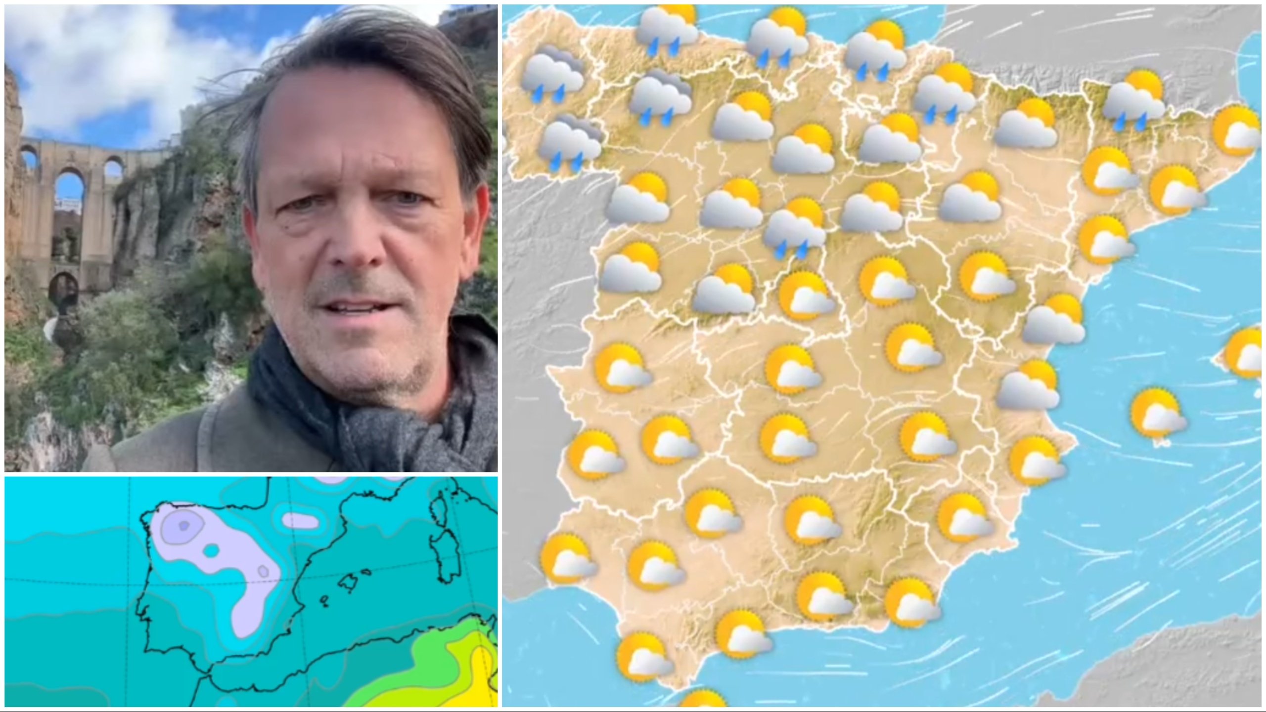 WATCH: The Olive Press reports live from Ronda as weeks of unprecedented rainfall finally give way to sunshine
