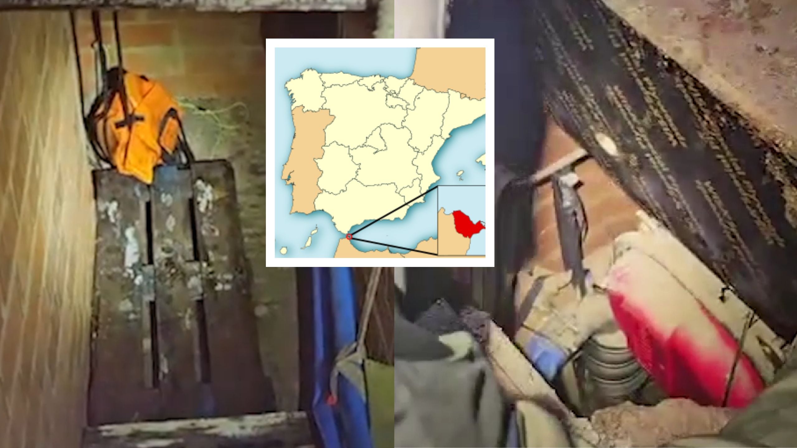 WATCH: Inside the secret three-level tunnel used by narco bosses to smuggle drugs from Morocco into the Spanish enclave of Ceuta