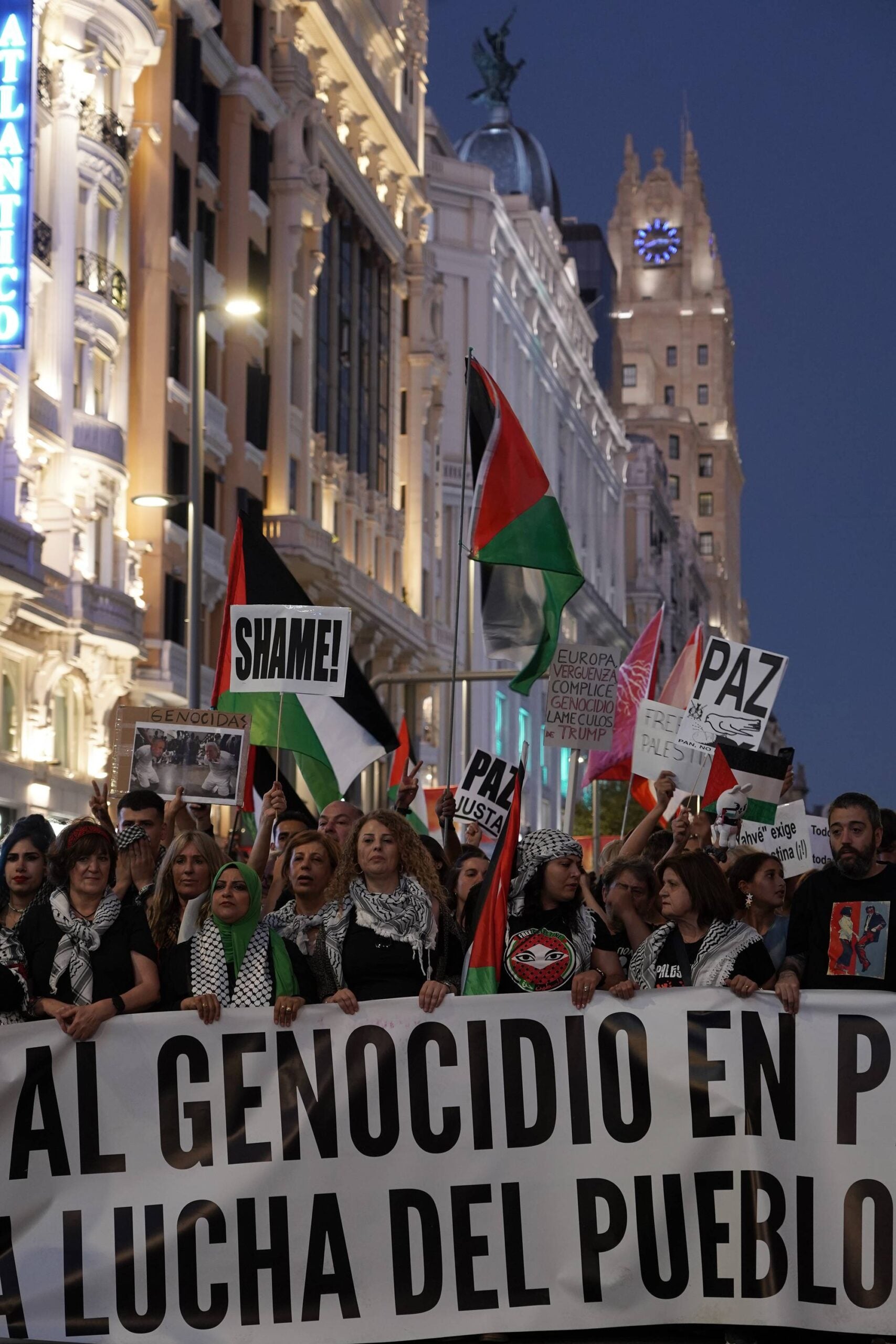 US embassy warns its citizens to avoid Spain’s upcoming protests over ‘recent events in the Middle East’