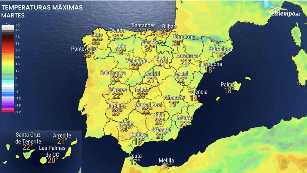 Mini-spring heatwave is on its way to Spain: Highs of 21C on the Costa Blanca this week