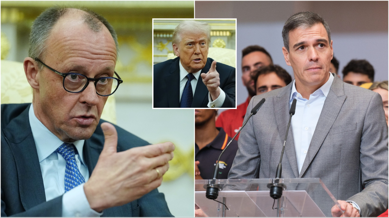 German chancellor ‘tried to call Pedro Sanchez but dialled wrong number’: Relations between Spain and Germany turn frosty over Trump spat