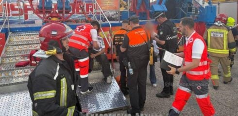Sevilla fairground ride incident