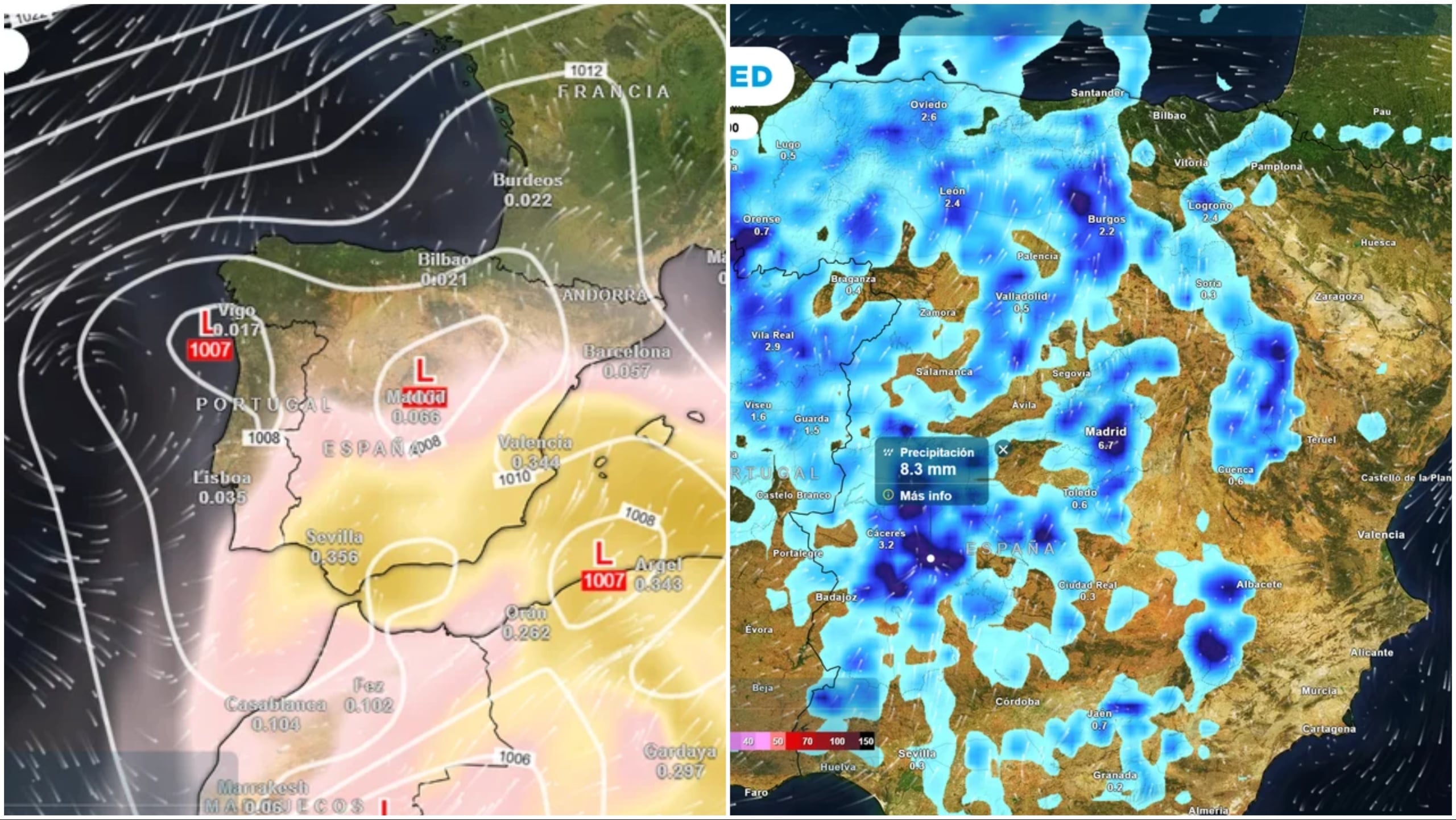 ‘Tongue of Saharan dust’ sweeps across Spain: These regions can expect the dreaded ‘blood rain’ this week