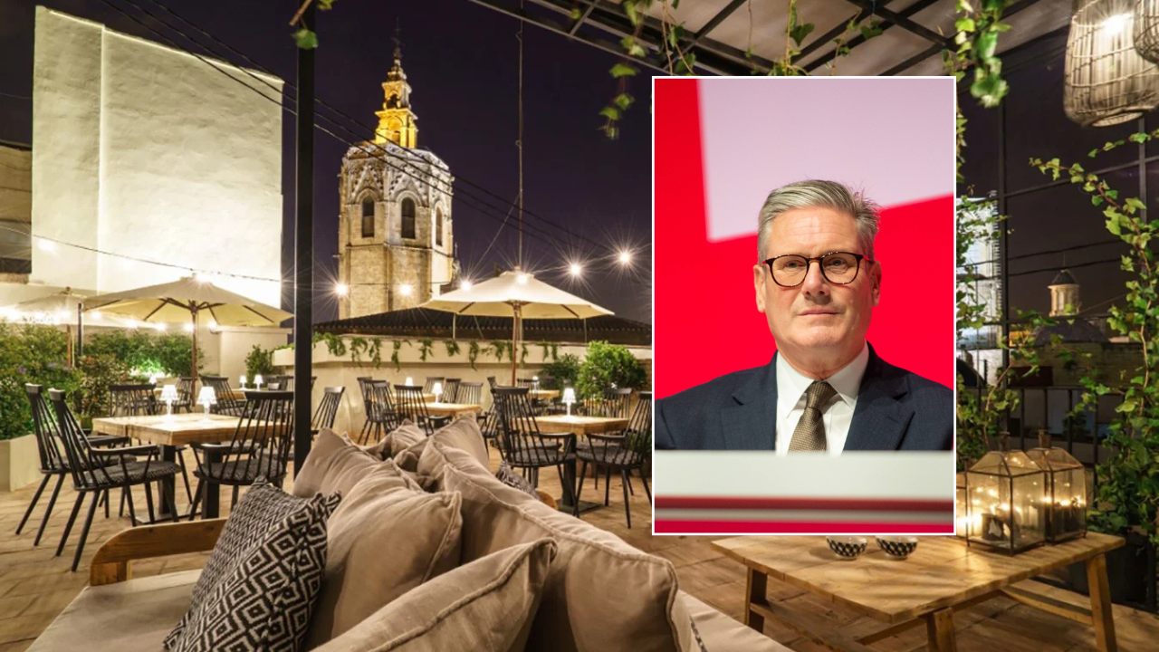 Inside the four-star Valencia hotel where Sir Keir Starmer holidayed with family during Easter break – as Trump issued stark threat to ‘obliterate’ Iran