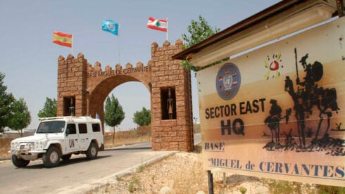 Two Spanish UN peacekeepers injured in southern Lebanon mortar attack