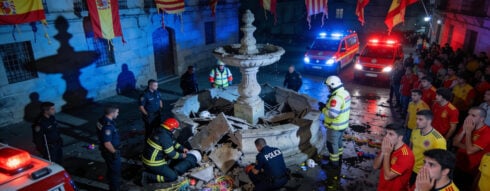 Child, 13, dies after fountain collapses during Spain World Cup celebrations