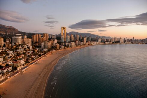 Benidorm's skyline