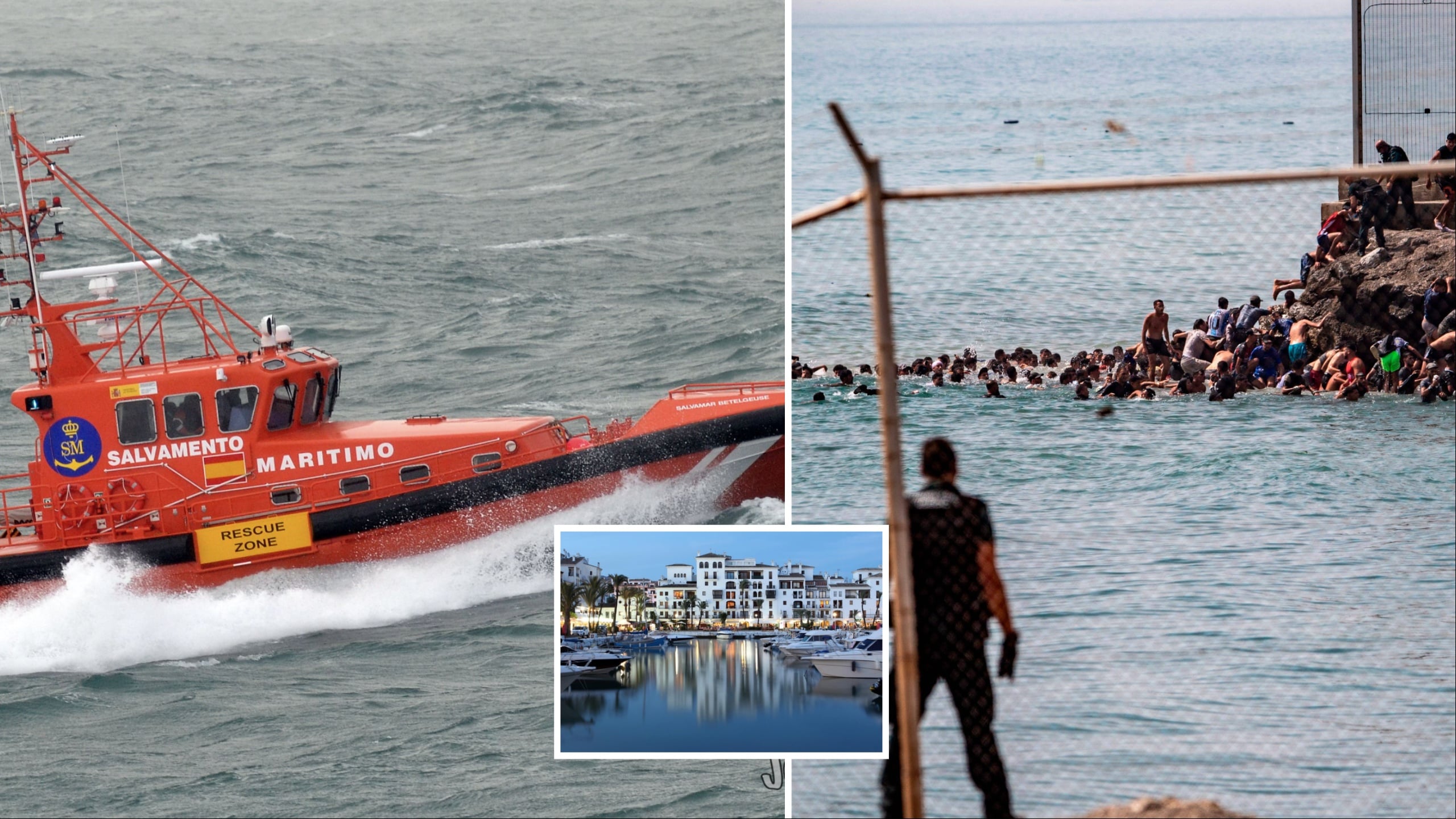 Fourth body pulled from the sea off the Costa del Sol – as Ceuta border crisis sees dozens drown