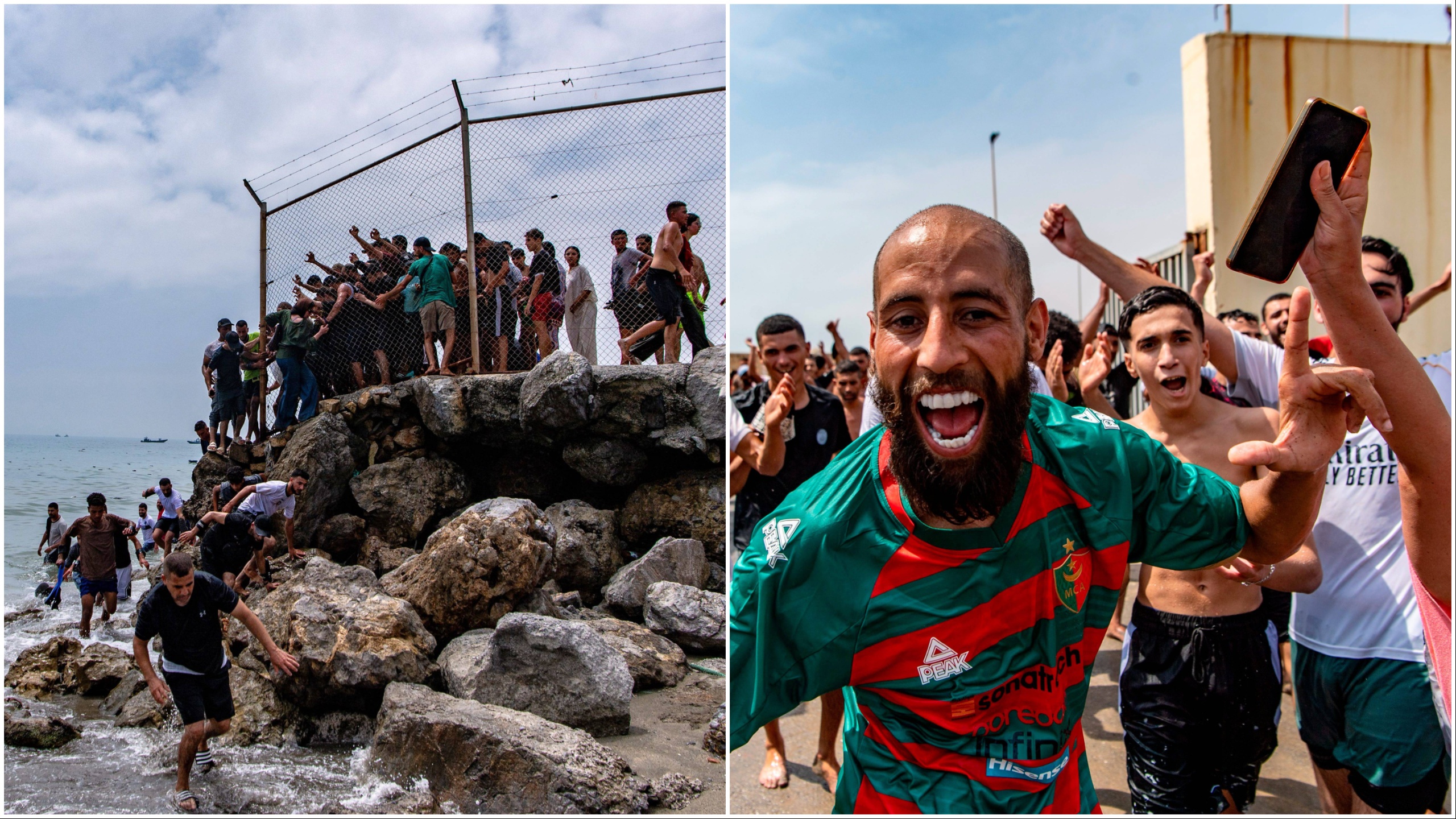 Spain Blames People Traffickers For Ceuta Migrant Crisis Spain Blames People Traffickers For Ceuta Migrant Crisis