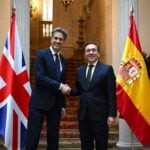 UK's new foreign secretary makes Spain his first foreign visit ahead of Washington and declares European wildfires a 'national security emergency'