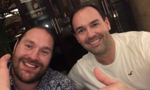 Daniel KInahan and Tyson Fury