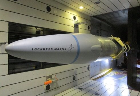 A hypersonic arrow missile from Lockheed Martin