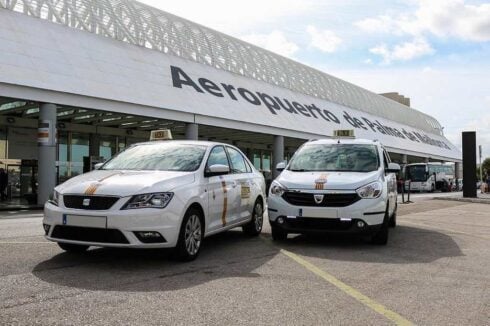 British tourist punches taxi driver during argument over use of a pedestrian crossing outside Mallorca's Palma airport