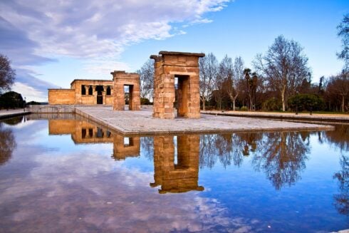Private sector rolls up its sleeves to save Madrid’s ancient Egyptian temple