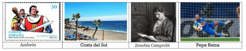 Some of the stars of 'This Week in Spanish History'