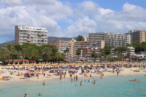 Magaluf beach