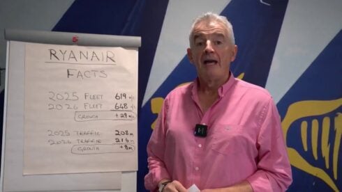 Ryanair mocks Spain's transport minister with bizarre AI video amid ongoing spat over airport fees