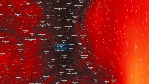 A red weather alert for extreme heat in Valencia and Alicante