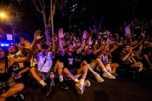 Protesters block traffic in Madrid amid anger over Maricarmen's eviction