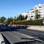 The A7 motorway in Marbella