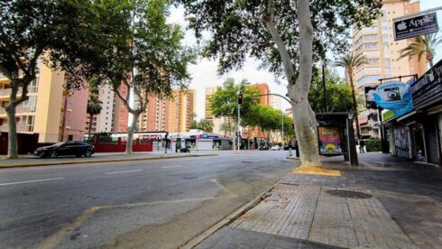 Benidorm apartment destroyed by fire with four people inhaling deadly fumes