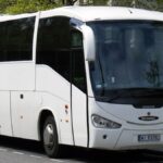 A white coach