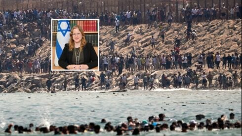 Israeli charge d'affaires Dana Elrich