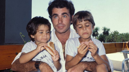 Paquirri with sons Cayetano and Francisco