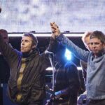 Oasis with Liam and Noel Gallagher