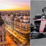 Madrid and an F1 car