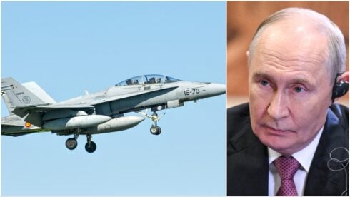 A Spanish fighter jet was scrambled in Romania after a suspected Russian drone alert