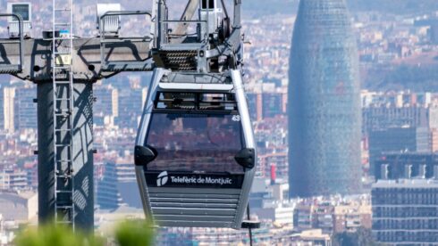 The Montjuic cablecar