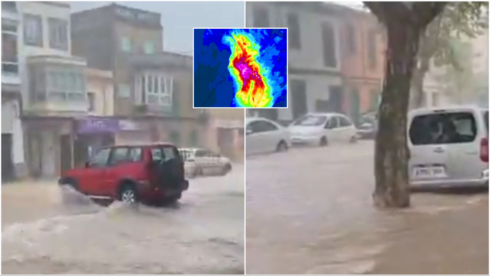 Flooding in Mallorca