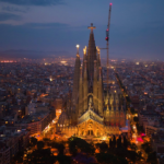 Sagrada Familia basilica in Barcelona, with free tickets available