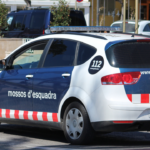 Officers from the Mossos d'Esquadra in Barcelona