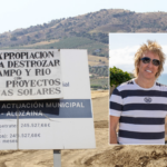 Charlie Mullins and a solar project at the foot of the Sierra de las Nieves National Park
