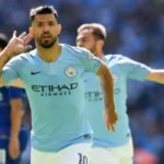 Sergio Aguero at Manchester City