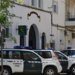 Guardia Civil vehicles in Cadiz