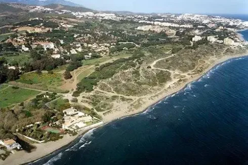 Playa Real de Zaragoza dunes