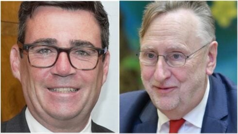andy burnham and Bernd Lange
