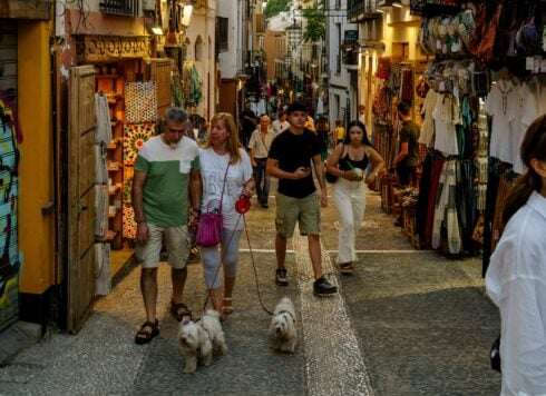 British tourists boost Spain to break August visitor record but they spent less