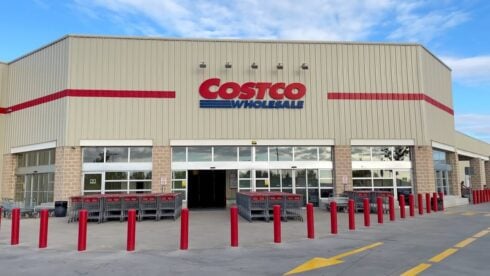 Costco Spain, a white big box store