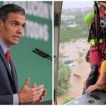 Pedro Sanchez storm adam visit