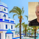 Petar Ilic set over a blue and white tower in Estepona